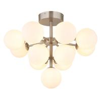 Globo Nikkel plafondlampGrappy 13-lichts - 56143-13ND