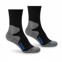 Trekking sportsokken met bescherming - 2x paar - maat 39-42 - volwassenen