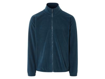 LIVERGY Heren fleecevest (XL, Blauw)