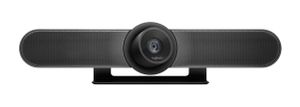 Logitech MeetUp 4K-webcam 3840 x 2160 Pixel Standvoet, Klemhouder