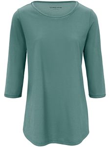 Shirt Ditte 100% katoen ronde hals Van Green Cotton groen