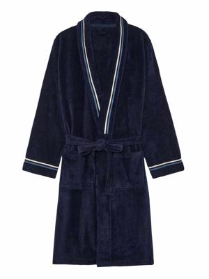 HOM - Bathrobe - Transat - navy, Maat:M