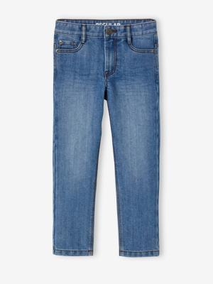 Rechte jeans voor jongens, waterless stone