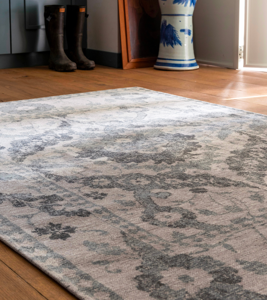 Laura Ashley - Newborough-Steel 81604 - 250x350 cm Vloerkleed