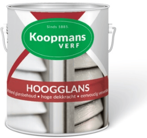 koopmans hoogglans kleur 2.5 ltr