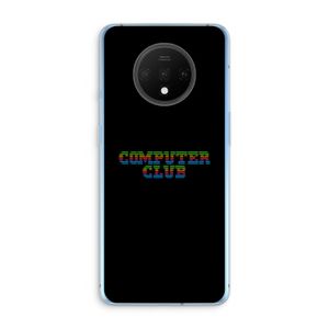 Retro: OnePlus 7T Transparant Hoesje