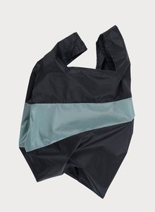Susan Bijl - Shopping Bag Black & Grey - large