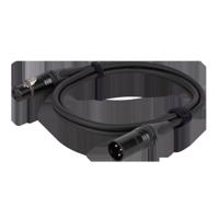 DAP FLN01 XLR Microfoonkabel met Neutrik pluggen 75cm