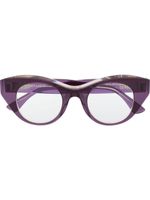 Thierry Lasry lunettes de vue Vanity à monture papillon - Violet - thumbnail