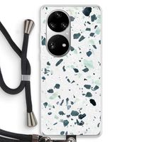 Terrazzo N°2: Huawei P50 Pro Transparant Hoesje met koord