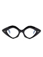 Cutler & Gross lunettes de vue à monture papillon - Noir - thumbnail