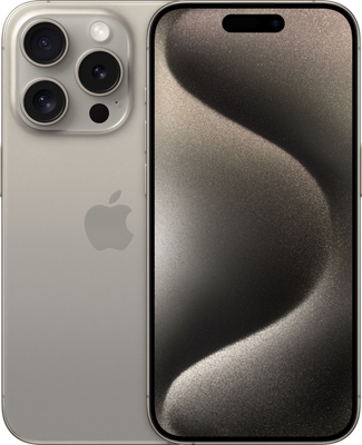 Apple iPhone 15 Pro 15,5 cm (6.1") Dual SIM iOS 17 5G USB Type-C 128 GB Titanium