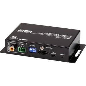 ATEN True 4K HDMI Repeater met audio-integratie en -deïntegratie