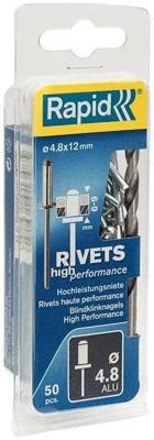 Rapid High performance klinknagel Ø4.8 x 12 mm - 5000388