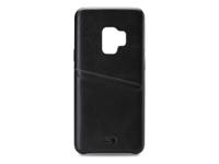 Senza Senza Pure Leather Cover with Card Slot Samsung Galaxy S9 Deep Black