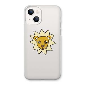 Kleine leeuw: iPhone 13 Transparant Hoesje
