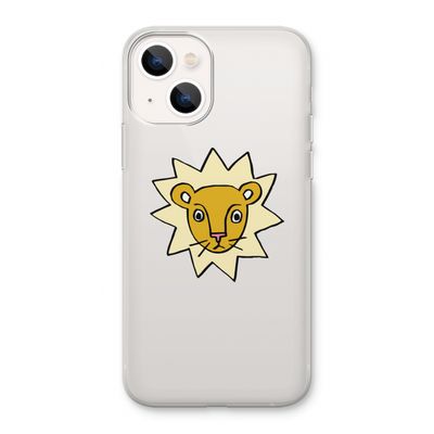 Kleine leeuw: iPhone 13 Transparant Hoesje