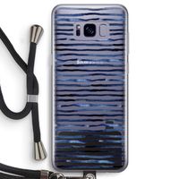 Verrassende lijnen: Samsung Galaxy S8 Transparant Hoesje met koord