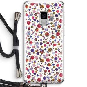Planets Space: Samsung Galaxy S9 Transparant Hoesje met koord