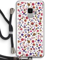 Planets Space: Samsung Galaxy S9 Transparant Hoesje met koord