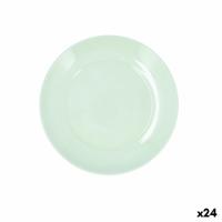 Dessertbord Luminarc Apy Paradise Groen Glas Ø 18 cm (24 Stuks)