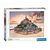 Clementoni legpuzzel mont saint-michel, 1500st.