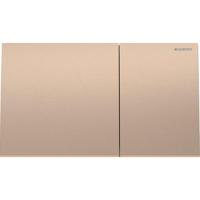 Geberit Sigma70 bedieningsplaat - 2-toets spoeling - vierkant - rvs - roodgoud 115.622.QB.1