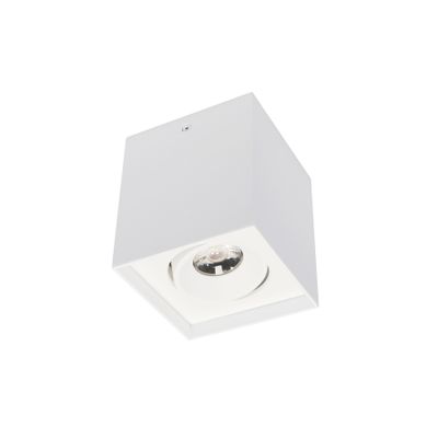 BC0063 LED-opbouwarmatuur Vierkant 6,5W 2700K Dimbaar Wit