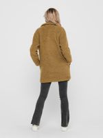 ONLY teddy coat ONLAURELIA bruin - thumbnail