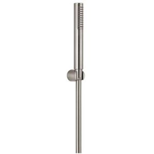 Plieger Napoli badset met handdouche staafmodel 1 stand inclusief wandhouder en doucheslang 150cm RVS KI052NK