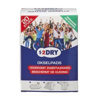 1-2 Dry Okselpads Medium Wit