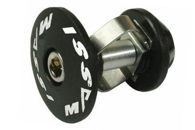 Massi Superlight Balhoofdkap 1-1/8" Composiet - Zwart Massi Superlight Balhoofdkap 1-1/8" Composiet - Zwart