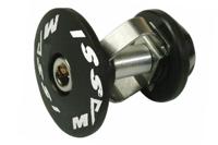 Massi Superlight Balhoofdkap 1-1/8" Composiet - Zwart