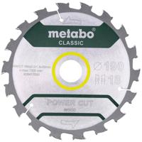 Metabo 628417000 Cirkelzaagblad 190 x 30 mm Aantal tanden: 18 1 stuk(s) - thumbnail