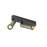 SLV OpbouwspotGrip! M 2-lichts brons 3000K - 1009081