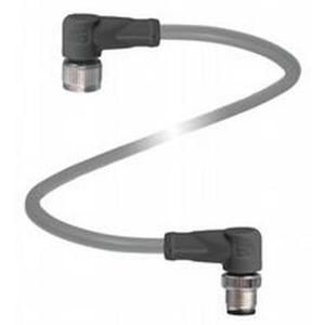 Pepperl+Fuchs 200860 Sensor/actuator connector M12 Aantal polen (sensoren): 4 Stekker, haaks, Bus, haaks 5.00 m 1 stuk(s)