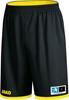 JAKO 4451 Reversible Short Change 2.0 - Zwart/Citroen - XS
