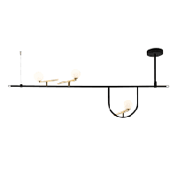 Artemide - Yanzi SC 1 hanglamp Zwart / Messing - thumbnail