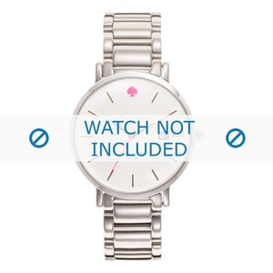 Horlogeband Kate Spade New York 1YRU0008 Staal 18mm