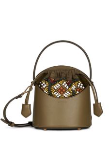 ETRO sac seau Saturno en cuir - Vert