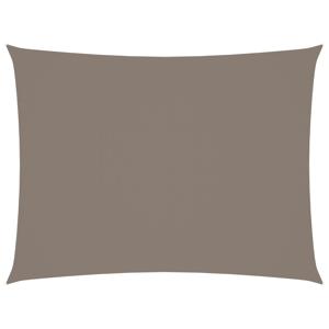 Zonnescherm rechthoekig 2x3,5 m oxford stof taupe