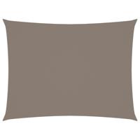 Zonnescherm rechthoekig 2x3,5 m oxford stof taupe