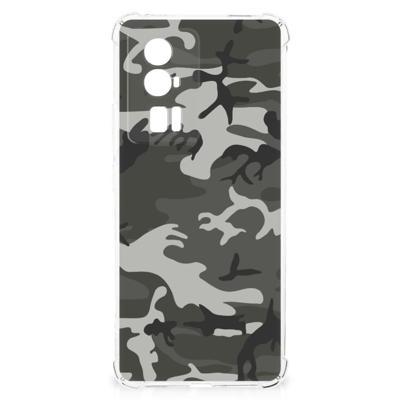 Xiaomi Poco F5 Pro Doorzichtige Silicone Hoesje Army Light Xiaomi Poco F5 Pro Doorzichtige Silicone Hoesje Army Light