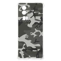Xiaomi Poco F5 Pro Doorzichtige Silicone Hoesje Army Light