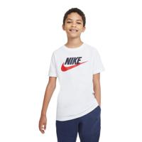 Nike Sportswear Logo T-Shirt Kids Wit Zwart Rood - thumbnail