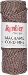 Katia Macramé Cord Fine 204 Bleek bruin