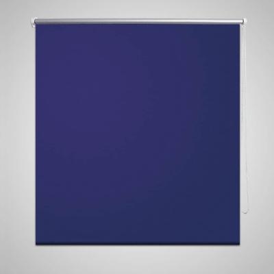 VidaXL Rolgordijn verduisterend 120 x 230 cm marineblauw