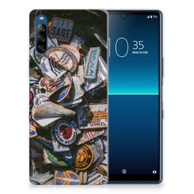 Sony Xperia L4 | Siliconen hoesje | met foto Badges