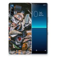 Sony Xperia L4 | Siliconen hoesje | met foto Badges