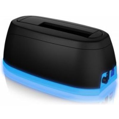 Icy Box IB-1124L-C3 basisstation voor opslagstations Zwart